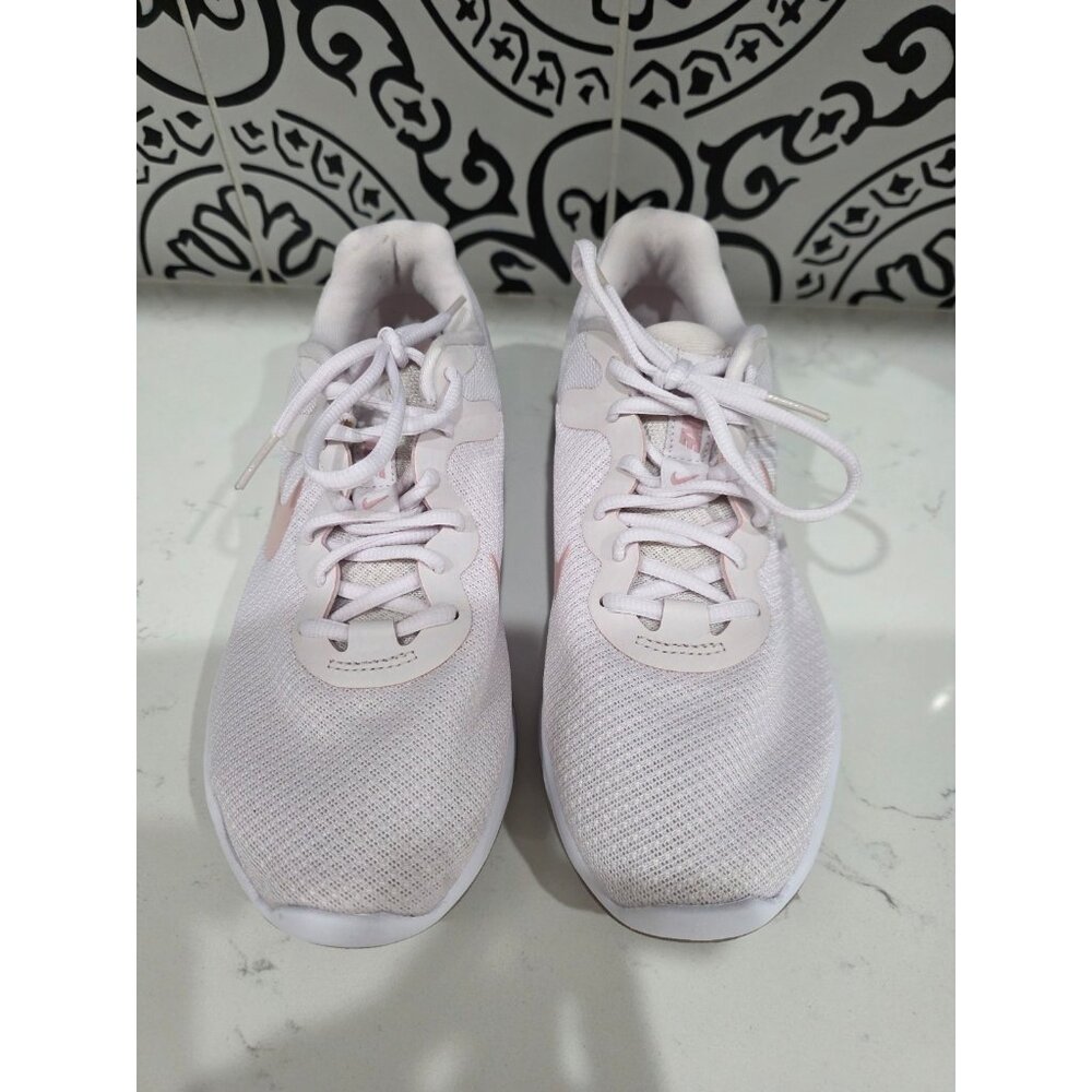 Nike Revolution 6 NN Running Shoes Size 9 Pink Champagne White - Picture 3 of 6